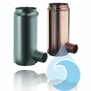 Fallrohr-Filter Kupfer cu 100 Regenwasserfilter, bis 130m2