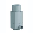Regensammler RS grau, Außendurchmesser 103 - 105 mm