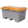 Streugutbehälter Plus 3 400 Liter ohne Entnahmeöffnung mit Staplertasche Behälter grau/orange