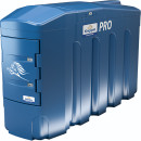 BlueMaster Pro AdBlue LKW/PKW Doppeltankanlage mit Commercial Management System 4000 Liter mit Klimapaket und Protokoll DI