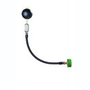 Retentionsdrossel mit 1“-Kugelhahn, SAGF-Tülle