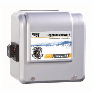 Regenwasserwerk Multimat mit Unterwasser-Druckpumpe Multigo 407