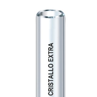 Cristallo extra 8x10 50 m transparente PVC-Schlauch o. Verstärkung