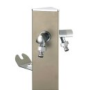 Gartenstele Aquapoint als Wasserentnahmestelle