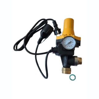 Druckschalter 03 Plus für Monsun S Juncus S (K1), Dichtungen, Doppelnippel, gelb