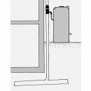 GRS 110 VA Garten-Regensammler f. Kunststoff-Fallrohre mit Filtereinsatz f. DN 100