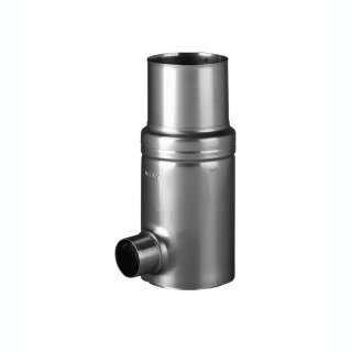 GRS 76 VA Garten-Regensammler  f. Kunststoff-Fallrohre mit Filtereinsatz (0,44 mm Maschenweite)