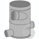 Blindeinsatz für WFF 100 aus Edelstahl f. direkten...