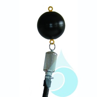 SAGF mit 1" Schlauchtülle und integriertem Rückschlagventil, Schwimmkugel 15 cm