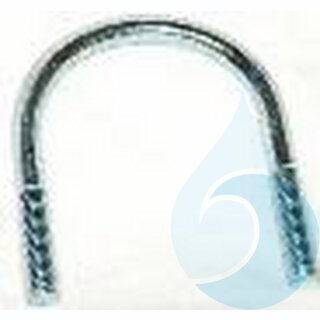 U-Bolzen verzinkt M 10 für Welle BA und Rohre BA/BB (Lochabstand: 63mm Höhe: 92mm)